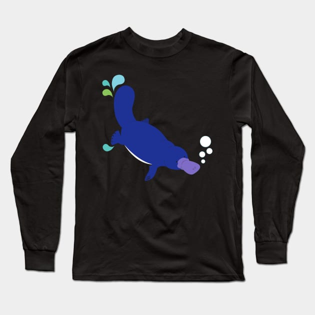 Why fit in platypus Long Sleeve T-Shirt by creativemonsoon